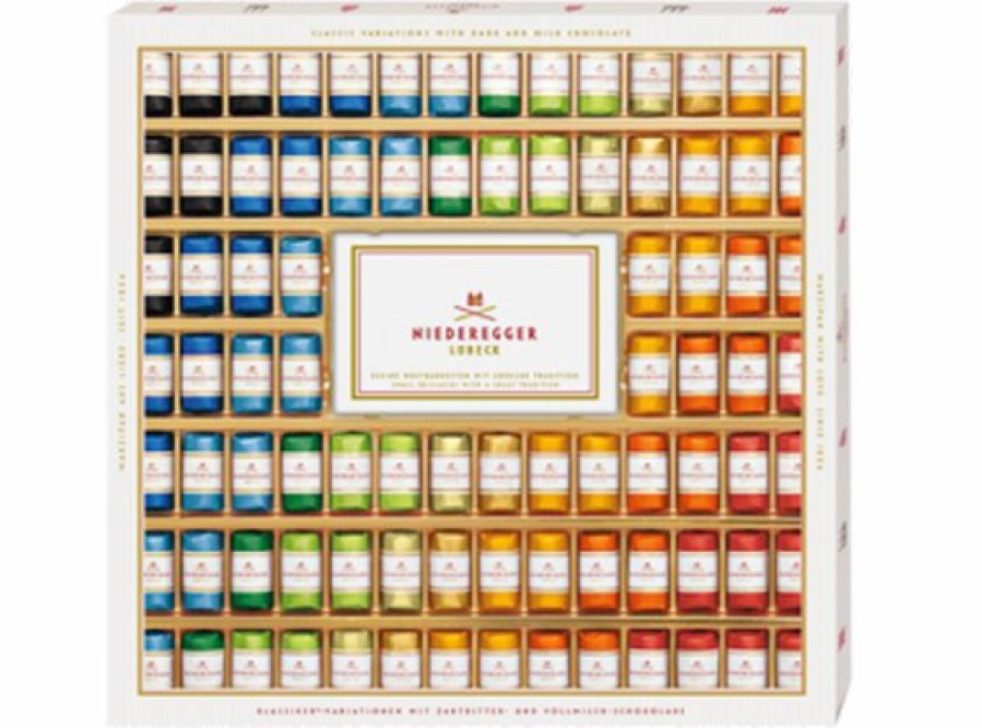 Prasente Niederegger | Marzipan Klassiker-Variationen, 10-Fach Sortiert 1075G