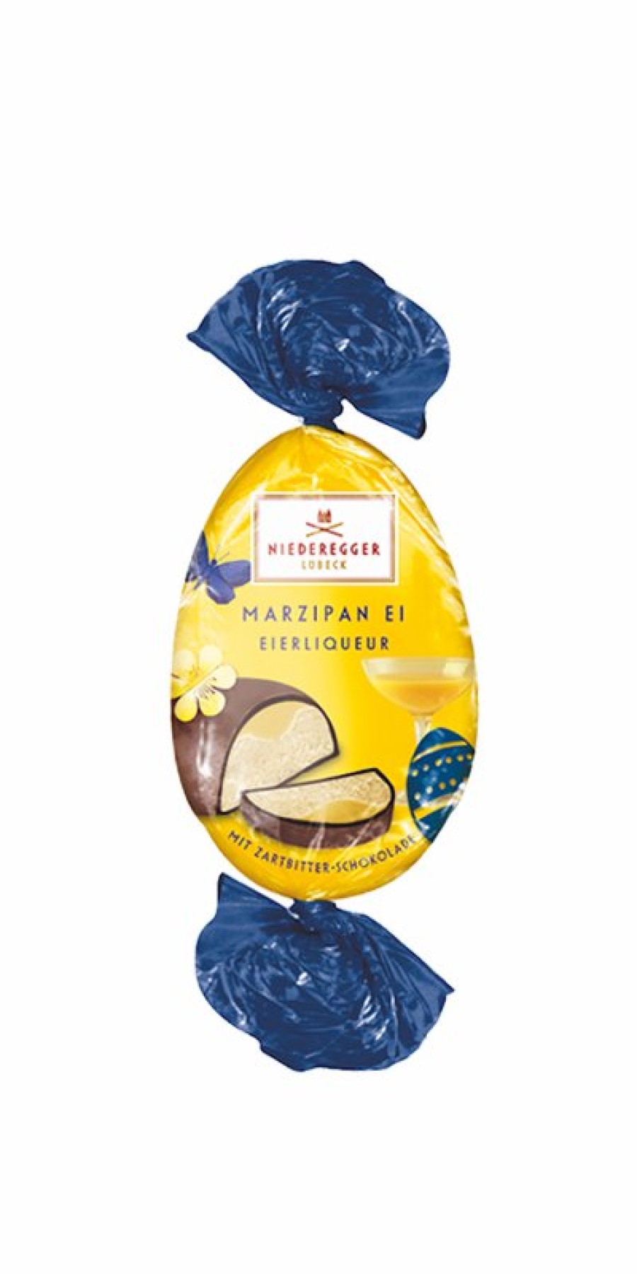 Ostern Niederegger | Gefulltes Marzipan Ei Eierliqueur