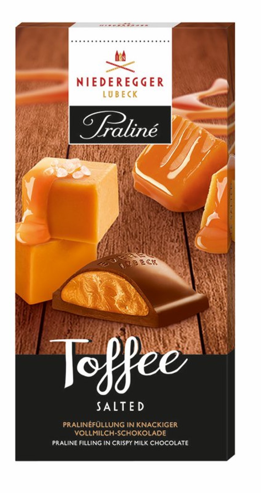 Praline Niederegger | Praline Tafel Toffee Salted