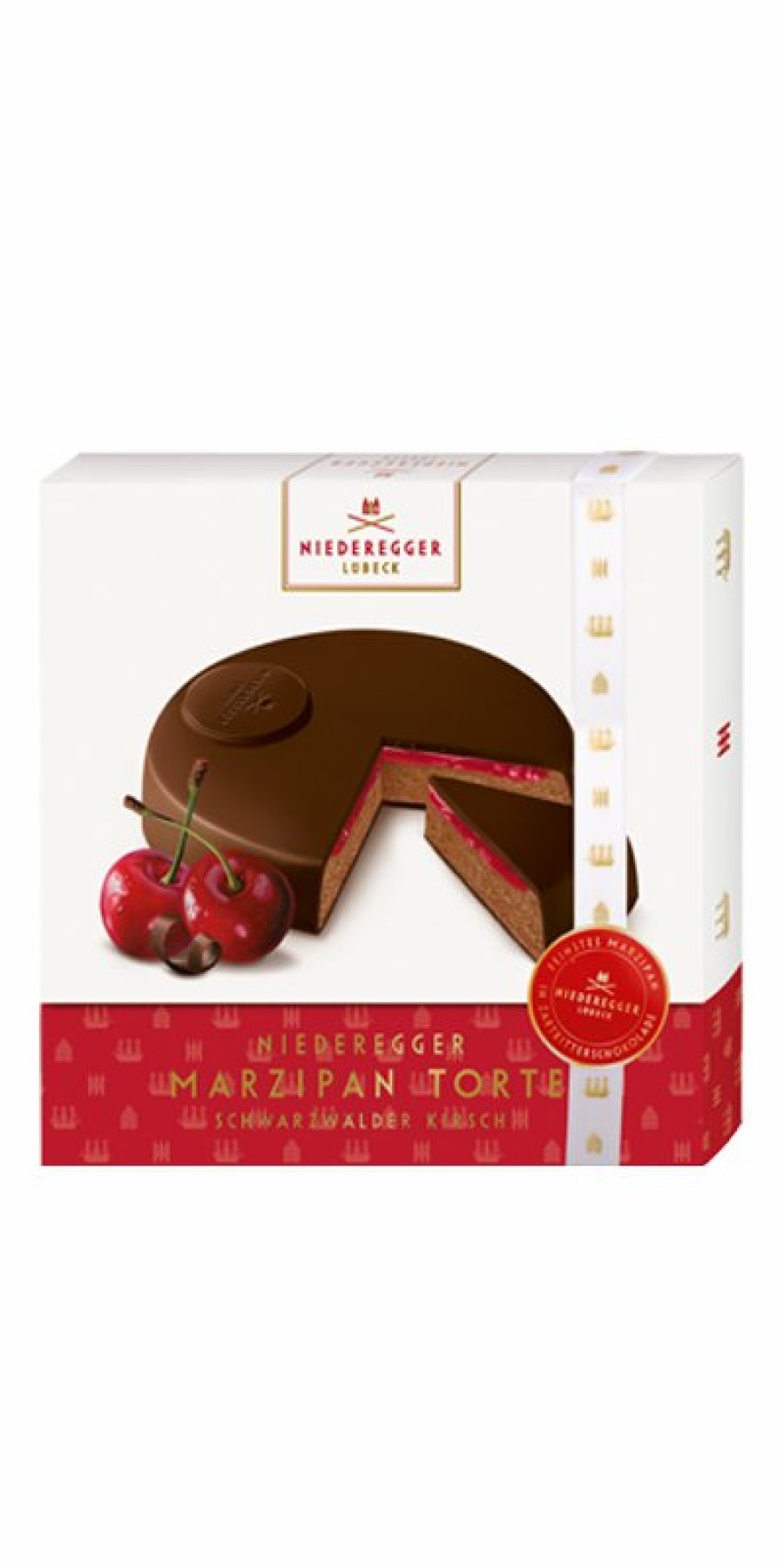 Marzipan Niederegger | Marzipan Torte Schwarzwalder Kirsch 185G