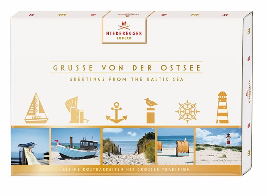 Prasente Niederegger | Marzipanerie Im "Ostsee"-Schuber