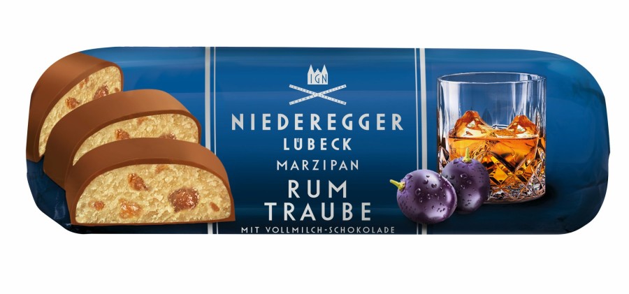 Marzipan Niederegger | Marzipanbrot Rum Traube 125G