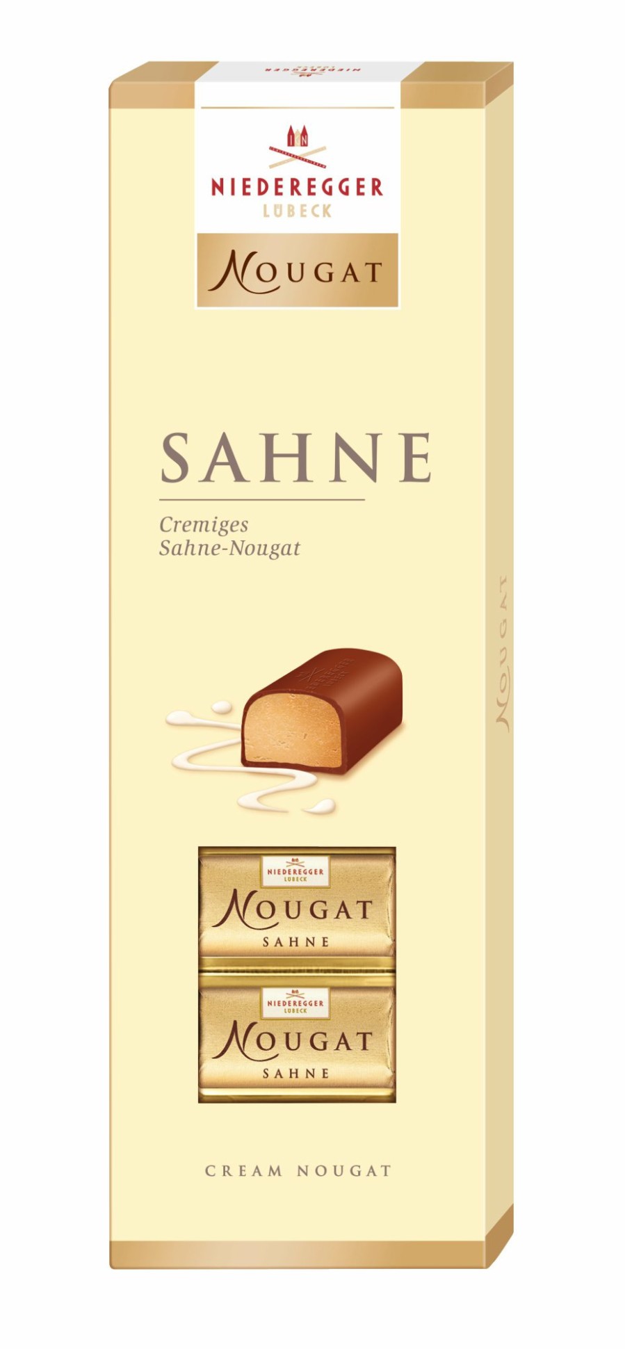 Nougat Niederegger | Sahne Nougat Schokoliert