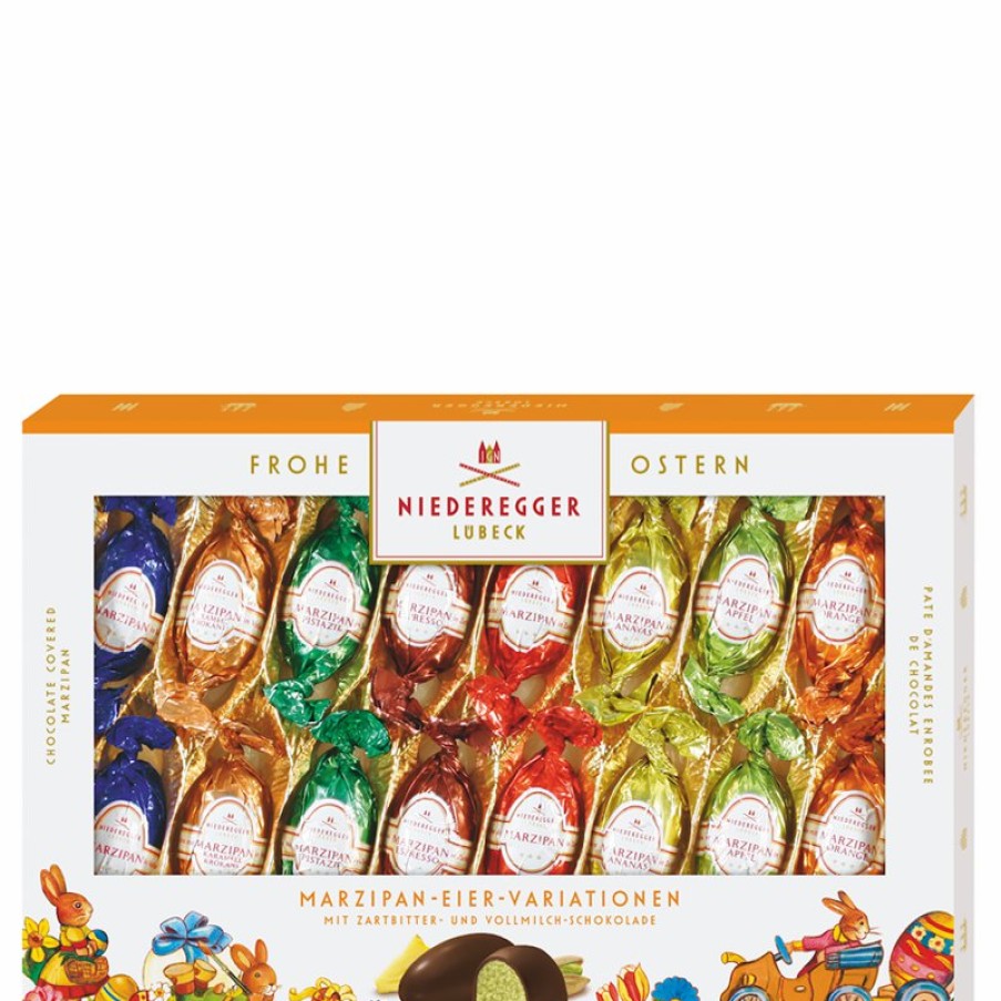 Ostern Niederegger | Marzipan Eier-Variationen 8-Fach Sortiert